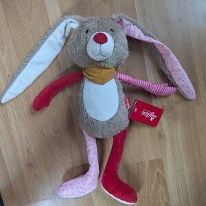 Sigikid Patchwork Bunny Plush Toy
